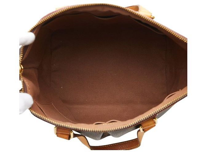 Louis Vuitton Palermo PM Monogram Handtasche Braun - Ansicht 8