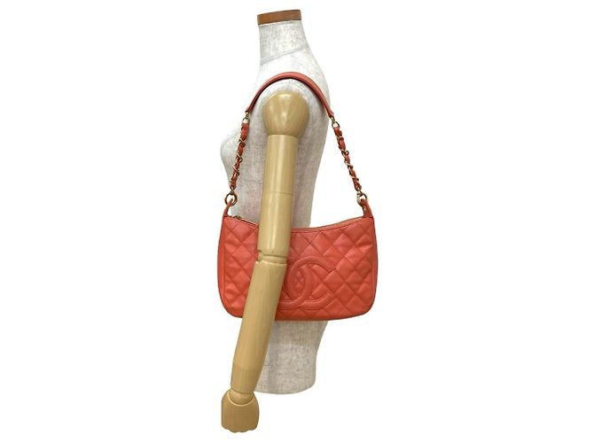 CHANEL Borsa Semi-Tracolla Matelassé Coco Mark Rosa - vista 2