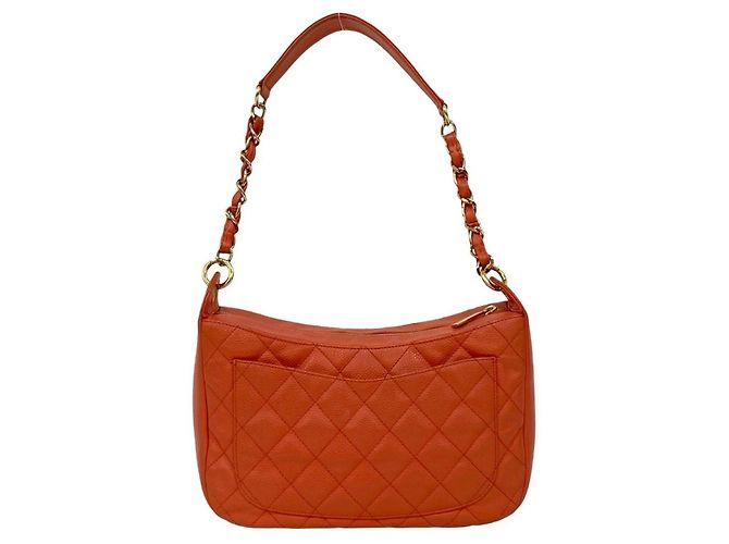 CHANEL Borsa Semi-Tracolla Matelassé Coco Mark Rosa - vista 3