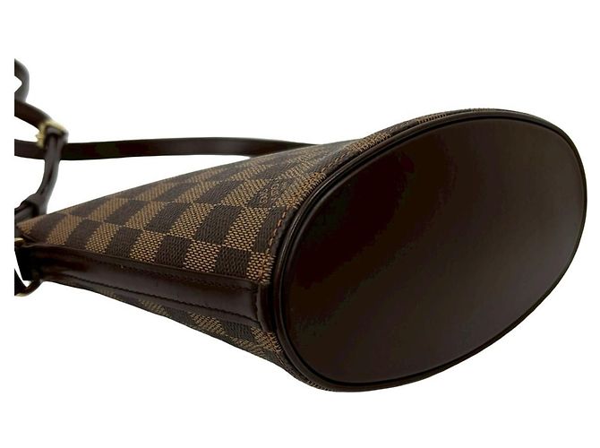 Borsa a Spalla in Pelle Damier Drouot di Louis Vuitton Marrone - vista 7
