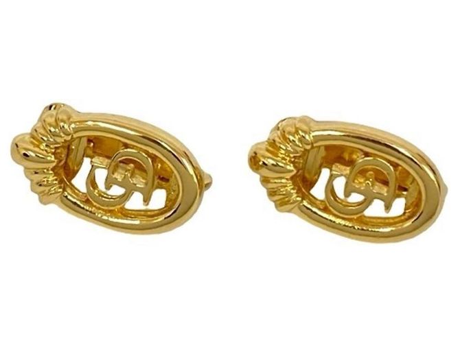 Set di collana con logo CD placcato oro Christian Dior D'oro - vista 6
