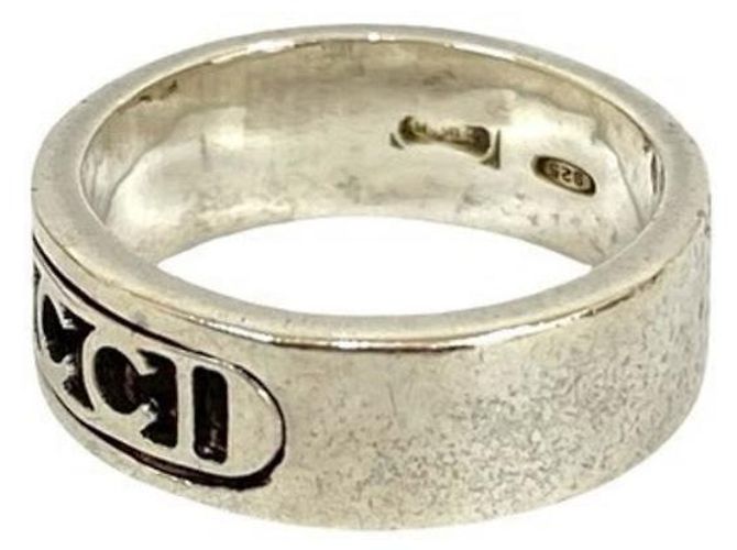Anello in argento 925 con logo GUCCI - vista 3