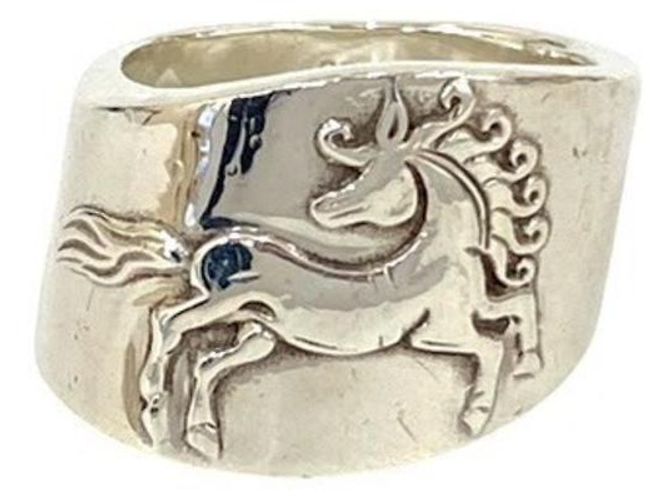 Ring Hermès Anillo Cheval HERMES Plata - vista 5