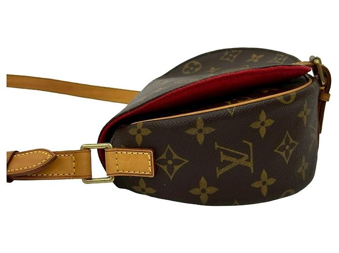Borsa a Spalla in Pelle Monogram Tan Blanc di Louis Vuitton Marrone - vista 5