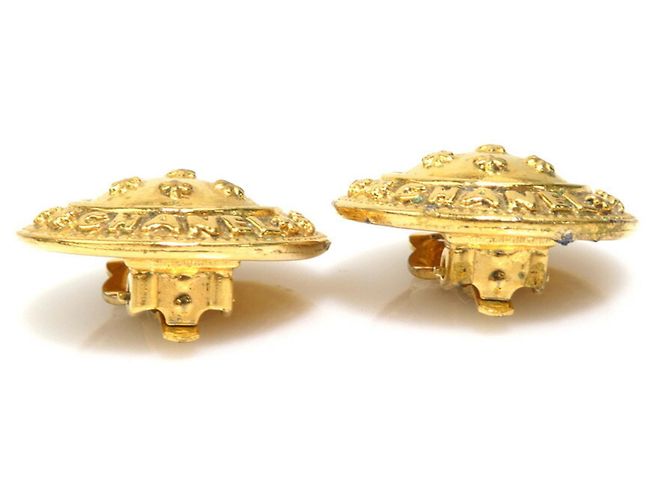 Orecchini a clip in oro Chanel per donne D'oro - vista 3