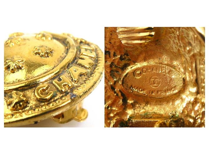 Orecchini a clip in oro Chanel per donne D'oro - vista 5