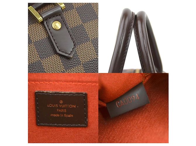 Bolso Louis Vuitton Damier Rivera MM Castaño - vista 5