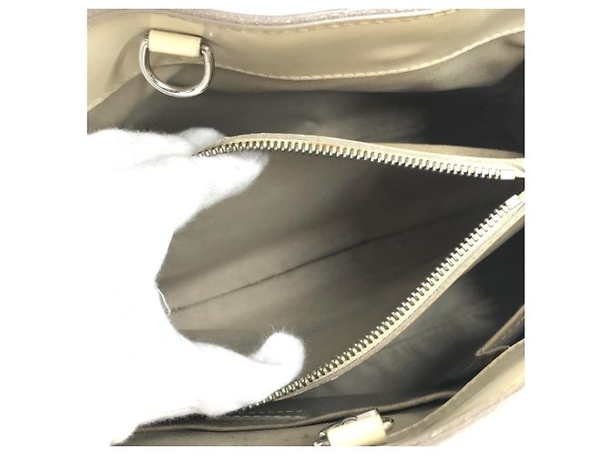Louis Vuitton Epi Passy PM Tote Bag Weiß Aus weiß - Ansicht 12