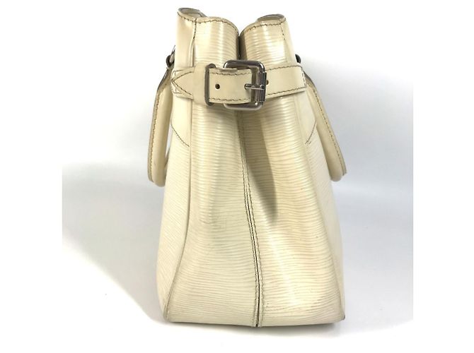 Louis Vuitton Epi Passy PM Tote Bag Weiß Aus weiß - Ansicht 3