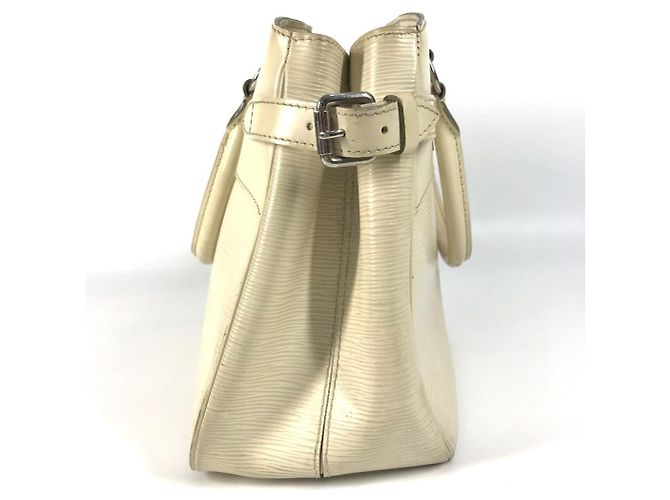 Louis Vuitton Epi Passy PM Tote Bag Weiß Aus weiß - Ansicht 4