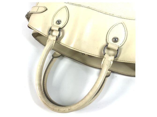 Louis Vuitton Epi Passy PM Tote Bag Weiß Aus weiß - Ansicht 7
