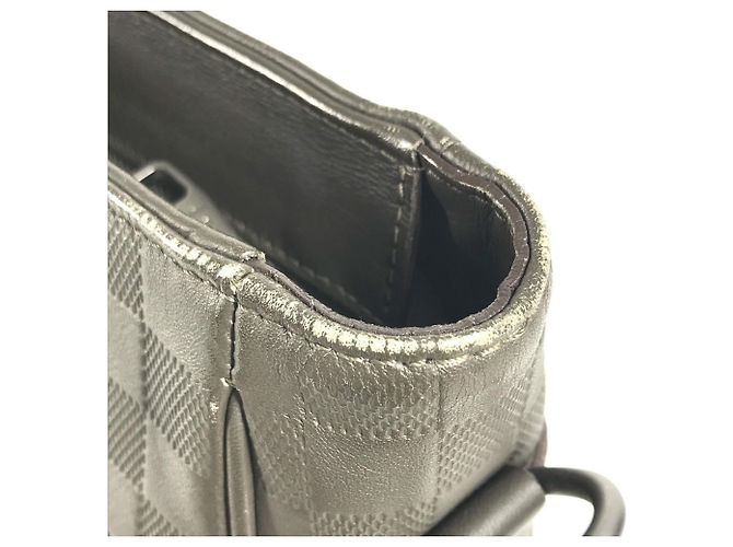 Borsa Tote Tadao PM Damier Infini di Louis Vuitton Marrone Damier ebene - vista 11
