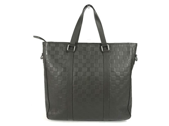 Borsa Tote Tadao PM Damier Infini di Louis Vuitton Marrone Damier ebene - vista 2