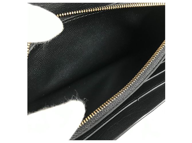 Portafoglio Lungo Louis Vuitton in Pelle Nera Nero - vista 12
