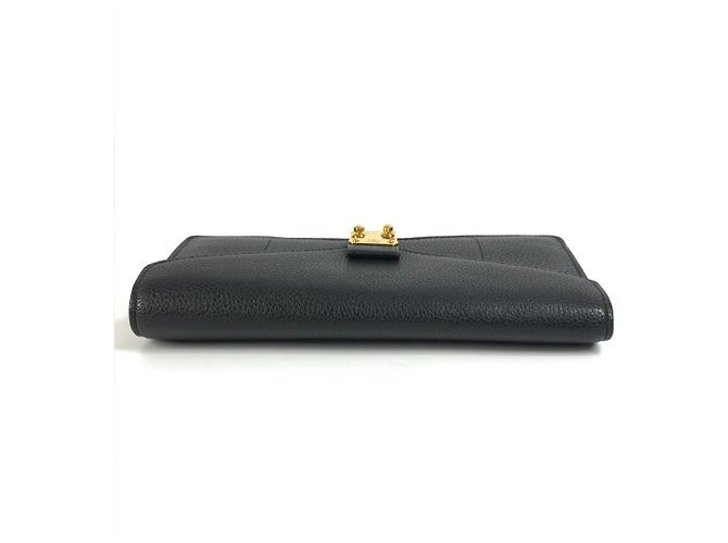 Portafoglio Lungo Louis Vuitton in Pelle Nera Nero - vista 6