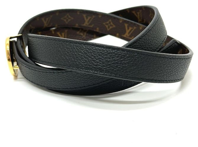 Louis Vuitton Monogram Santur LV Circle Gürtel Braun Monogramm - Ansicht 2