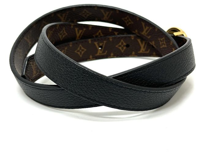 Louis Vuitton Monogram Santur LV Circle Gürtel Braun Monogramm - Ansicht 4