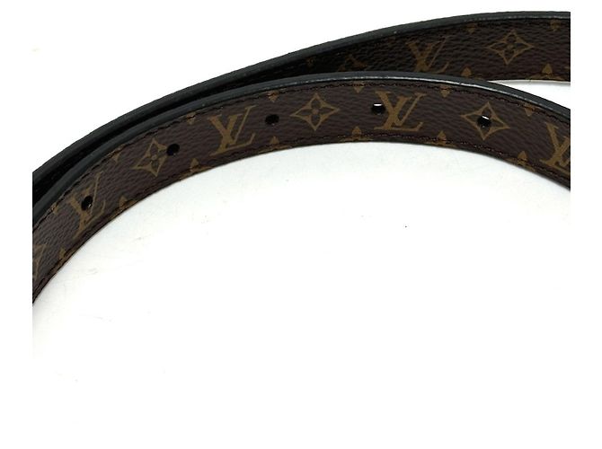 Louis Vuitton Monogram Santur LV Circle Gürtel Braun Monogramm - Ansicht 7
