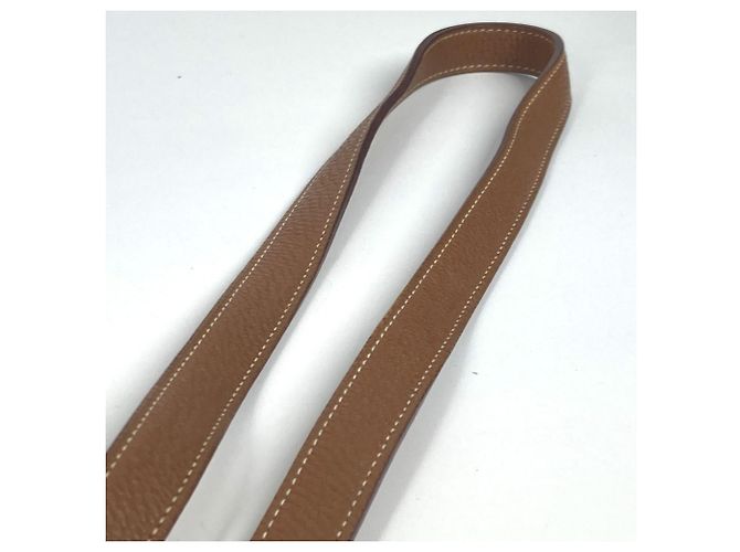 Laisse Kelly Dog d'Hermès Marron - vue 12