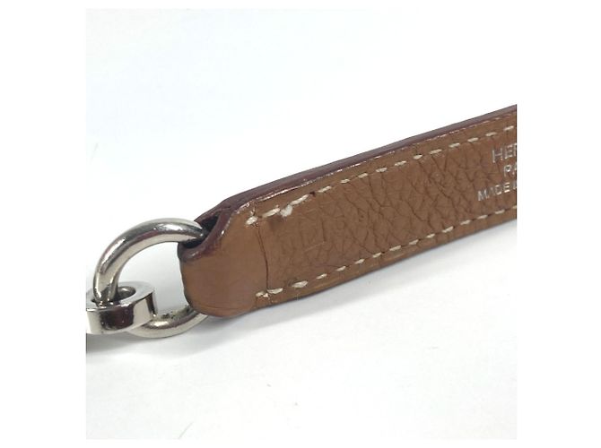 Laisse Kelly Dog d'Hermès Marron - vue 6