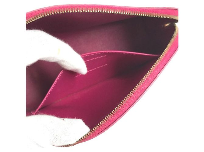 Pochette Cosmetica Monogram Vernis Louis Vuitton in Rosa - vista 10