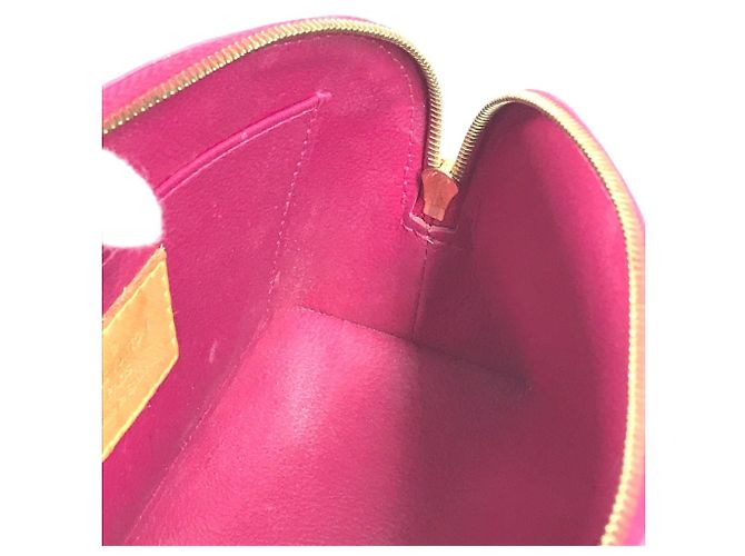 Pochette Cosmetica Monogram Vernis Louis Vuitton in Rosa - vista 14