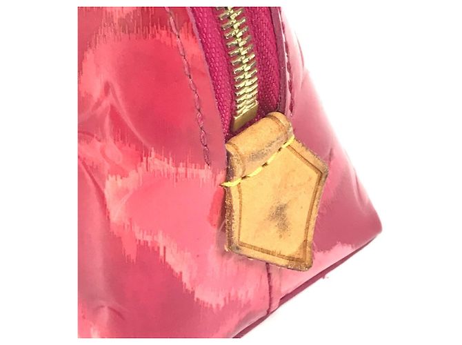 Pochette Cosmetica Monogram Vernis Louis Vuitton in Rosa - vista 15