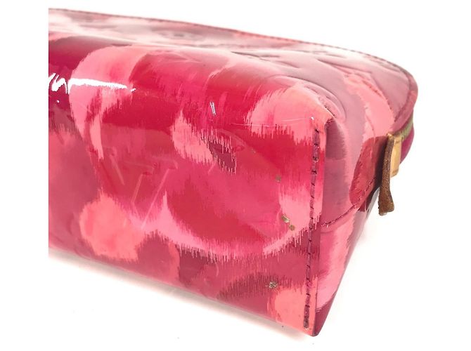Pochette Cosmetica Monogram Vernis Louis Vuitton in Rosa - vista 5