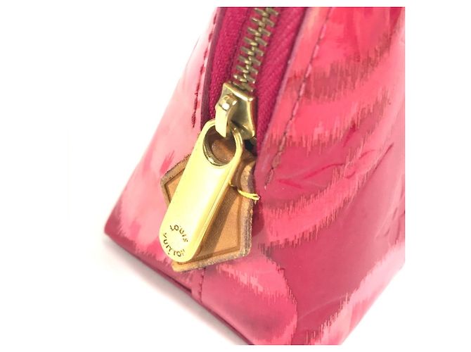 Pochette Cosmetica Monogram Vernis Louis Vuitton in Rosa - vista 7