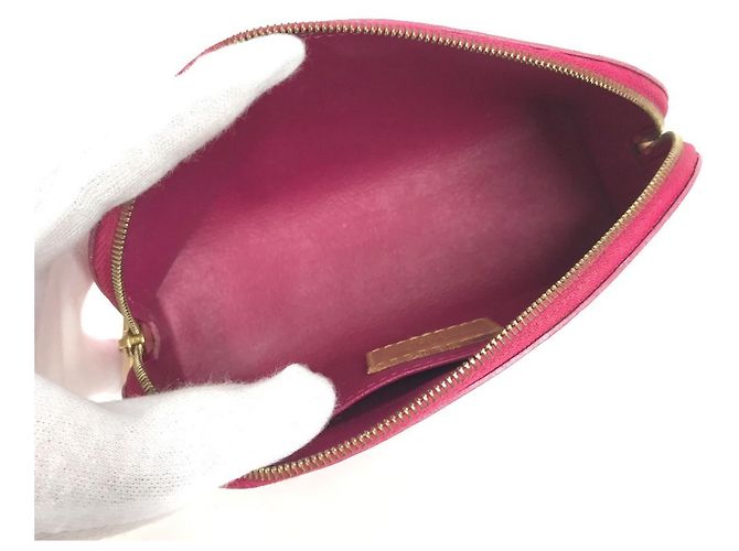 Pochette Cosmetica Monogram Vernis Louis Vuitton in Rosa - vista 8