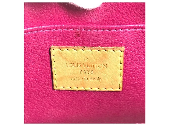 Pochette Cosmetica Monogram Vernis Louis Vuitton in Rosa - vista 9
