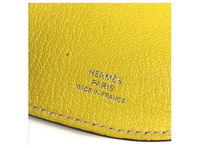 Hermès Hermes In the Loop Compact Wallet Yellow - view 11