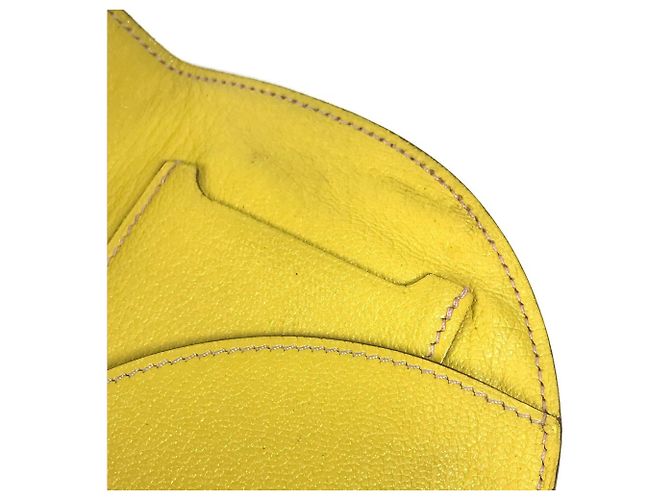 Hermès Hermes In the Loop Compact Wallet Yellow - view 12