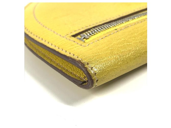 Hermès Hermes In the Loop Compact Wallet Yellow - view 7