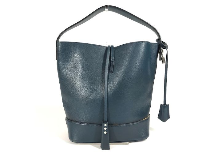 Borsa a Spalla Cuir Nuance Louis Vuitton Blu - vista 2