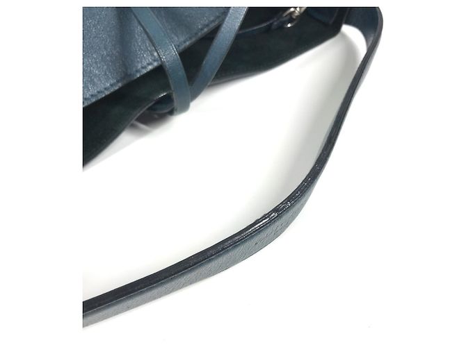 Borsa a Spalla Cuir Nuance Louis Vuitton Blu - vista 8
