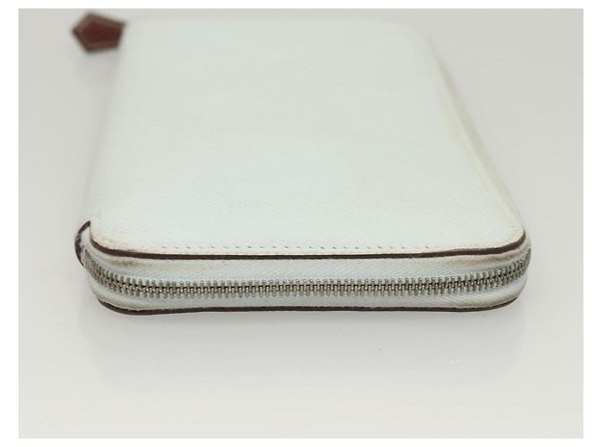 Cartera con cremallera Azap Hermès Epsom Long Azul - vista 3