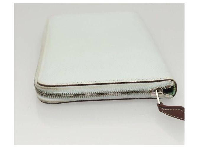 Cartera con cremallera Azap Hermès Epsom Long Azul - vista 4