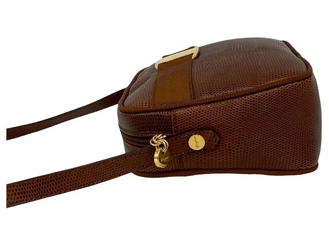 Borsa a Spalla Vara Marrone Salvatore Ferragamo - vista 5