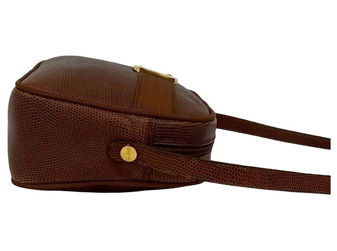 Borsa a Spalla Vara Marrone Salvatore Ferragamo - vista 6