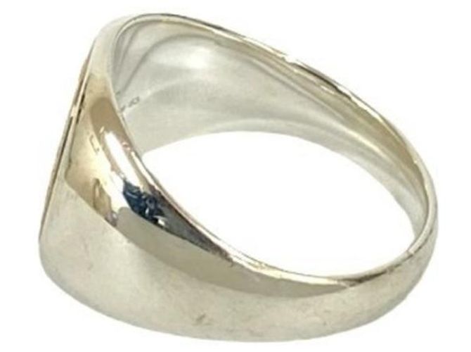 Ring Hermès Anello Band Ex Libris Chevalier HERMES Argento D'oro - vista 3