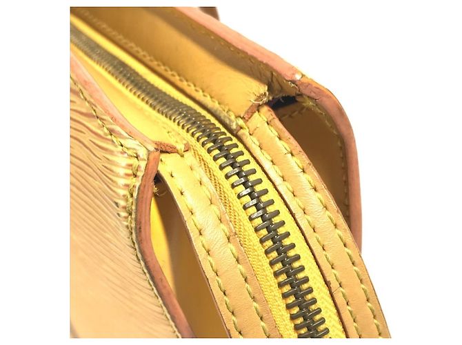 Borsa Tote Saint-Jacques Epi Louis Vuitton Giallo - vista 10