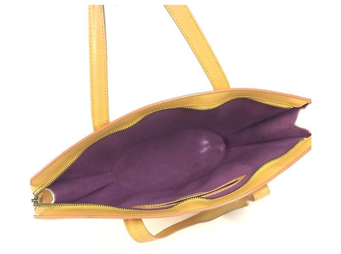 Borsa Tote Saint-Jacques Epi Louis Vuitton Giallo - vista 11