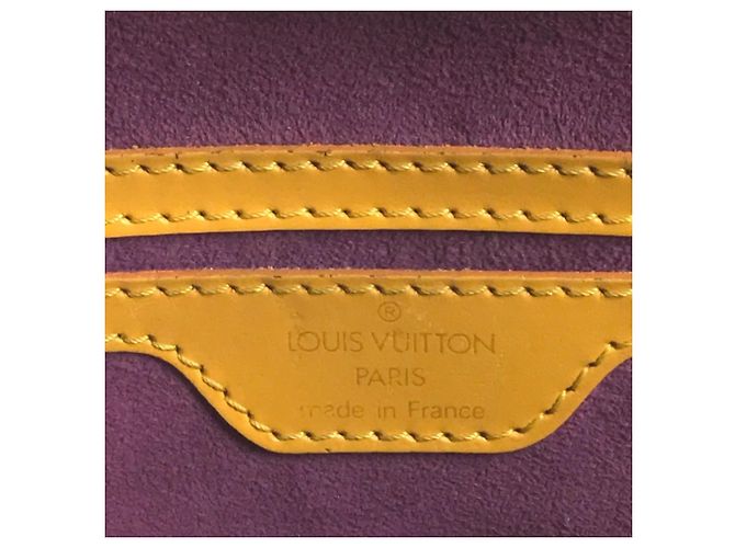 Borsa Tote Saint-Jacques Epi Louis Vuitton Giallo - vista 12
