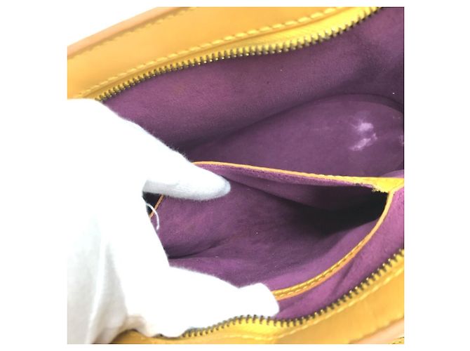 Borsa Tote Saint-Jacques Epi Louis Vuitton Giallo - vista 14