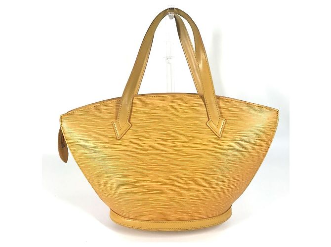 Borsa Tote Saint-Jacques Epi Louis Vuitton Giallo - vista 2
