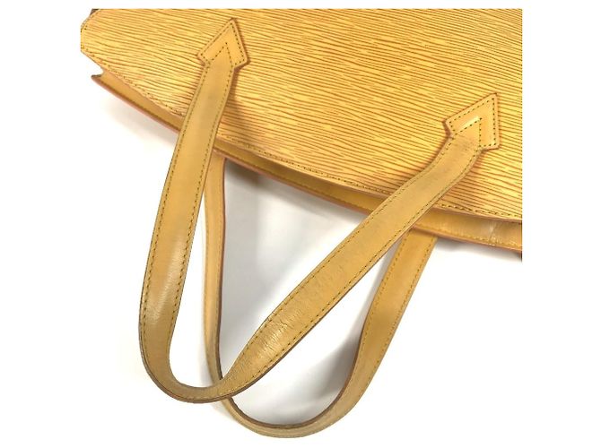Borsa Tote Saint-Jacques Epi Louis Vuitton Giallo - vista 7