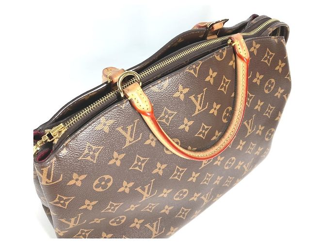 Borsa Louis Vuitton Monogram Grand Palais MM 2 in 1 Marrone Monogramma - vista 10