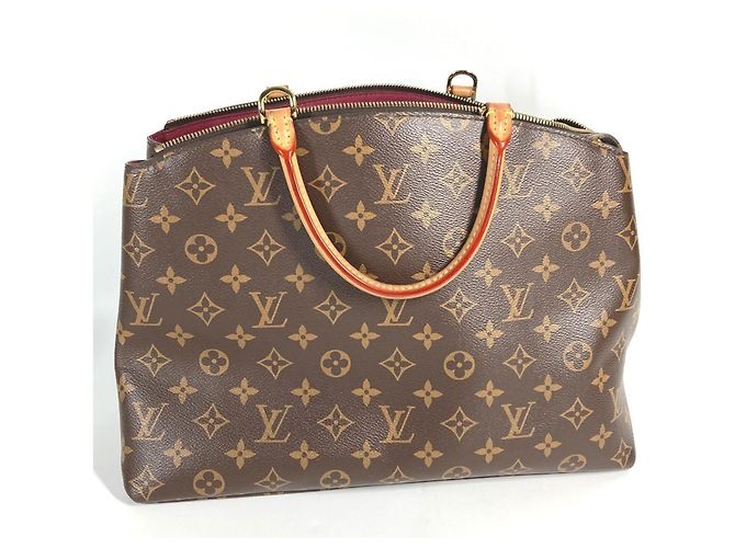 Borsa Louis Vuitton Monogram Grand Palais MM 2 in 1 Marrone Monogramma - vista 2