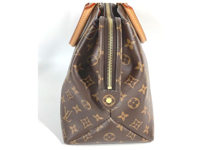 Borsa Louis Vuitton Monogram Grand Palais MM 2 in 1 Marrone Monogramma - vista 3